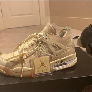 Sail off white Jordan 4 Mens 7